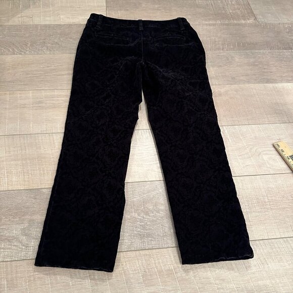 TALBOTS WOMENS BLACK HERITAGE PETITES PANTS SIZE 6 PETITE - Picture 10 of 11
